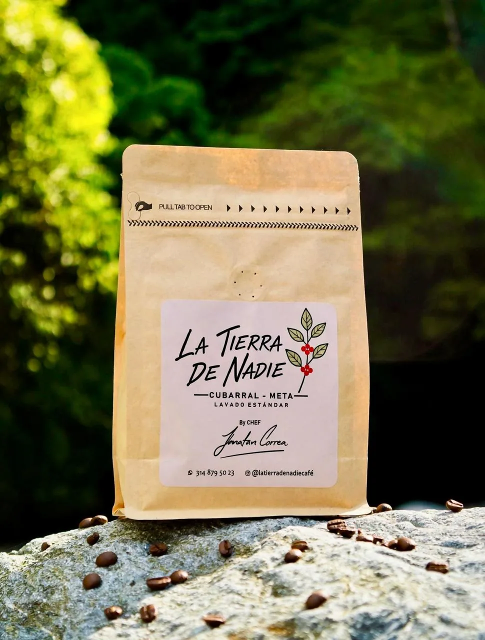 Bolsa café de Lavado estándar molido La Tierra de Nadie